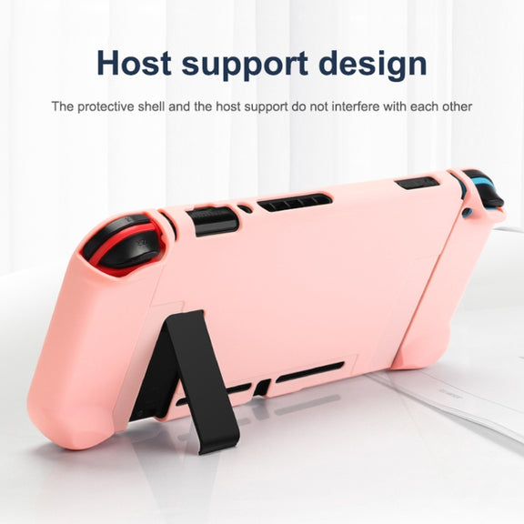 For Nintendo Switch Pure Color Shockproof TPU Case(Blue)