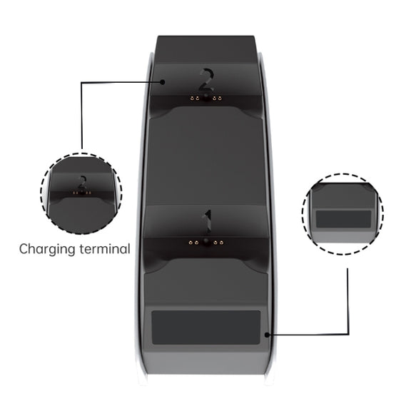 iPlay HBP-245 Game Controller Dual Seat Charger For PS5