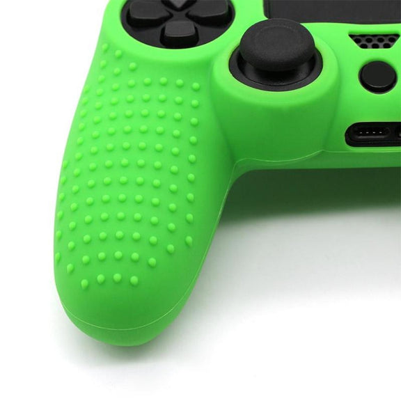 Non-slip Silicone Protective Case for Sony PS4(Blue)