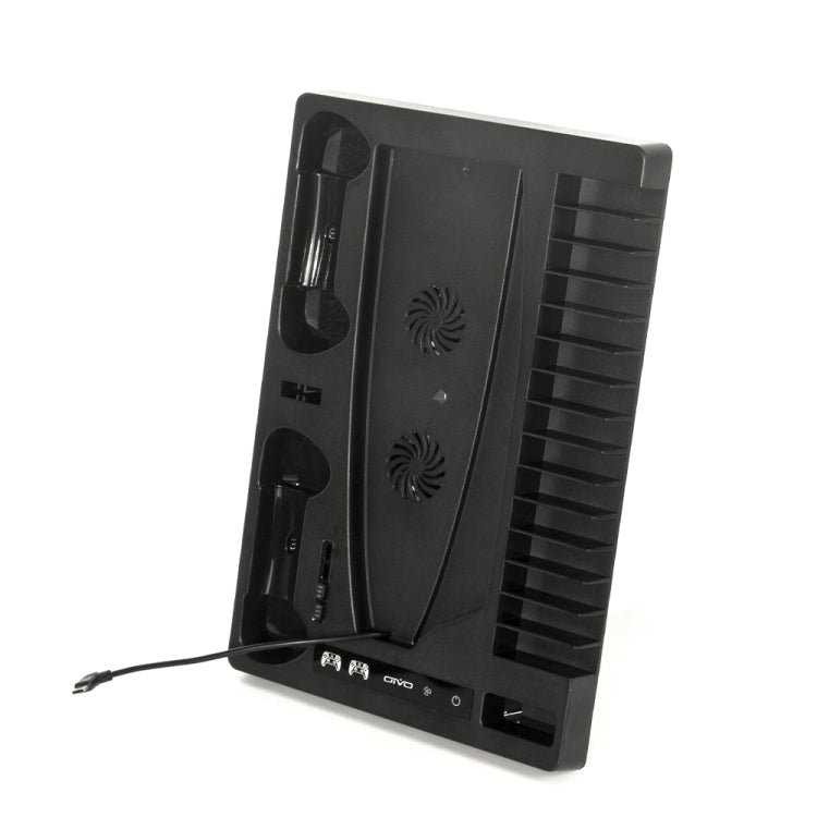 OIVO IV-P5246 Multi-Functional Charging Stand With Cooling Fan For Sony PS5