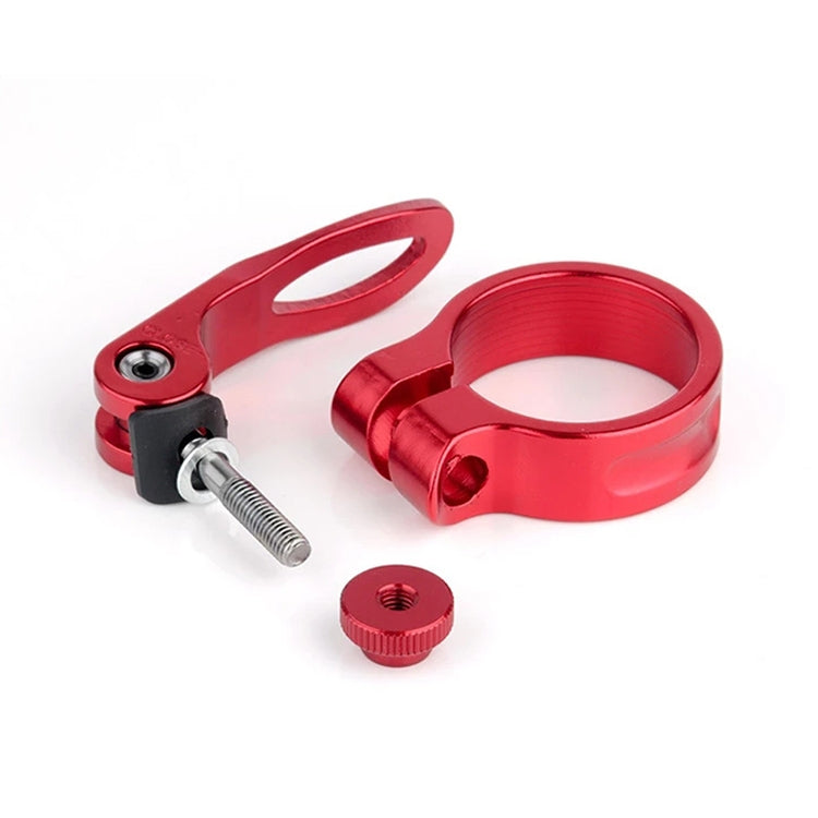 GUB CX-18 31.8mm Aluminum Ultralight Bicycle Seat Post Clamp(Titanium Color)