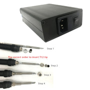 MINI T12-951 LED Soldering Station Electronic Welding Iron Portable Welding Tool
