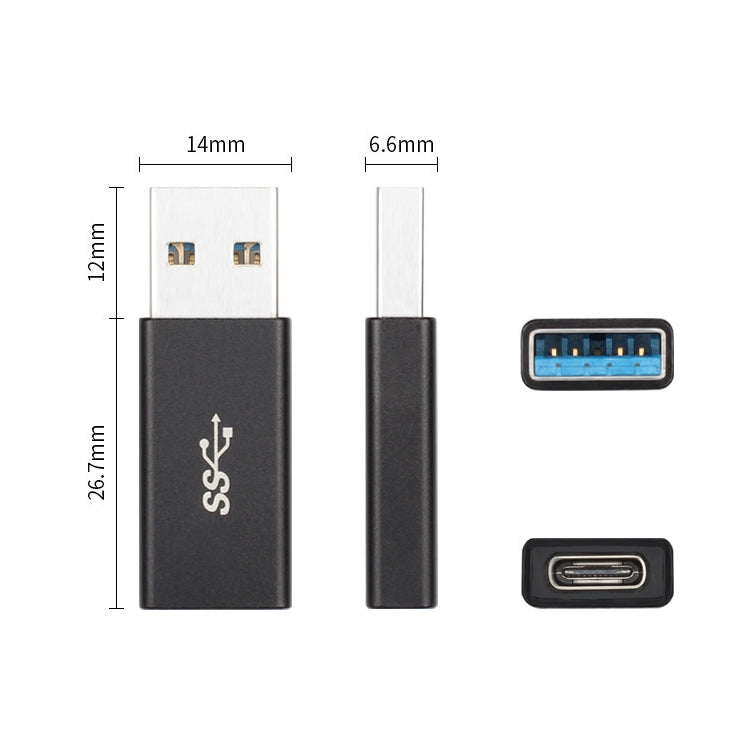 Type-C / USB-C to USB 3.0 AM Adapter(White)