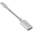 8 Pin Male to USB Female OTG Camera Adapter, Compatible with IOS 13 or Above - Converter & Adapter by PMC TechLife | Online Shopping South Africa | PMC TechLife