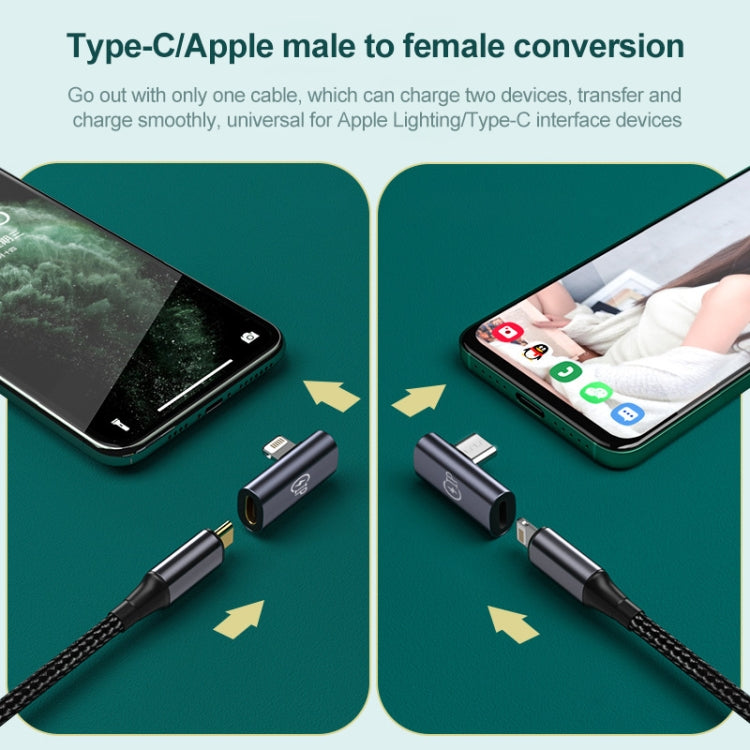8 Pin Male to 8 Pin Female Elbow Adapter