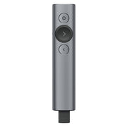 Logitech Spotlight 2.4Ghz USB Wireless Presenter PPT Remote Control Flip Pen (Grey)