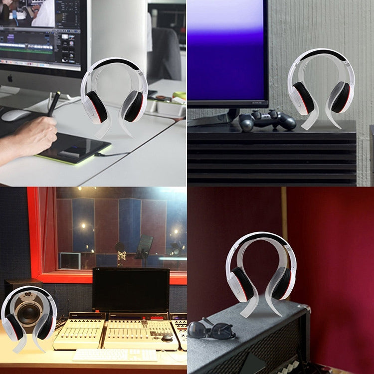 DA1502 Universal Acrylic Headset Stand Display Hanger (Black)