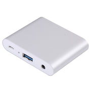 7585D 3 in 1 Digital HDTV Docking Adapter Supports HDMI VGA AUX and Charging