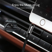 REXLIS 3629 3.5mm Male to Male Car Stereo Gold-plated Jack AUX Audio Cable for 3.5mm AUX Standard Digital Devices, Length: 1.8m