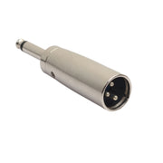 5 PCS 6.35mm to 3 Pin XLR Plug Male Audio Converter Connector