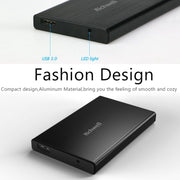 Richwell SATA R23-SATA-1TGB 2.5 inch USB3.0 Interface Mobile Hard Disk Drive, Capacity: 1TB(Black)