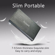 Richwell SATA R23-SATA-1TGB 2.5 inch USB3.0 Interface Mobile Hard Disk Drive, Capacity: 1TB(Black)