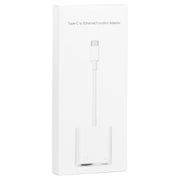 NK-1035 TC 2 in 1 USB-C / Type-C Male to Ethernet + Type-C Power Female Adapter