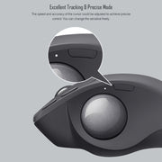 Logitech MX ERGO 440DPI Bluetooth + Unifying Dual-mode Wireless Trackball Optical Mouse(Black)
