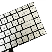 US Version Laptop Keyboard with Backlight for MSI GS65 / GS65VR / MS-16Q2 / Stealth 8SE /8SF / 8SG /Thin 8RE / Thin 8RF (Silver)