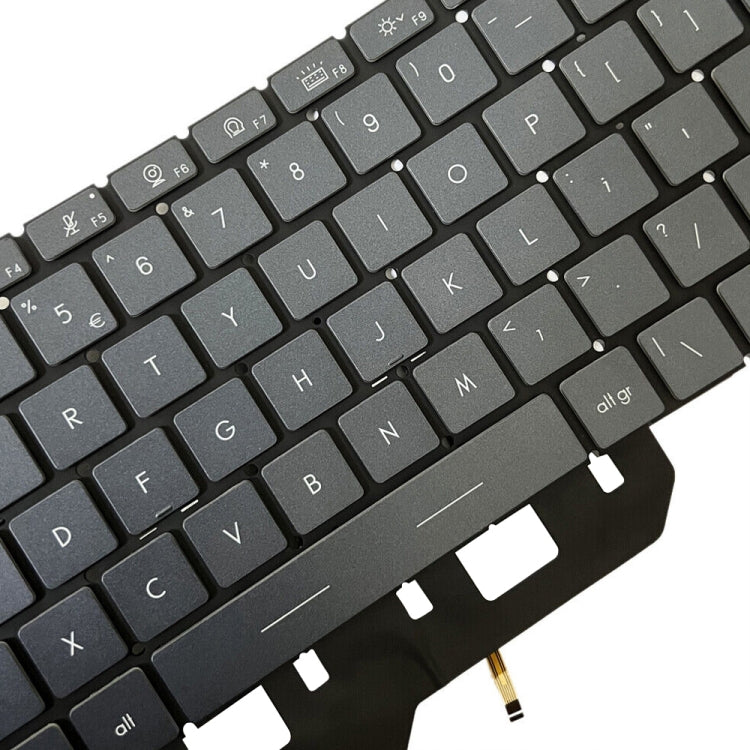 US Version Laptop Keyboard with Backlight for MSI GE66 Raider / MS-1541 / GP66 / MS-1542/1543 / GS66 / MS-16V1 / MS-16V2 / 10SD / 10SE (Grey)
