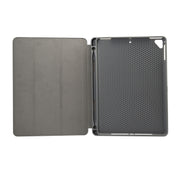 Marble Texture Pattern Horizontal Flip Case for iPad 9.7 (2018) , with Three-folding Holder & Pen Slots(Black)
