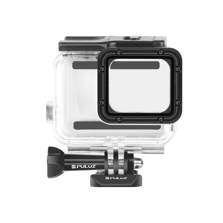 PULUZ for GoPro HERO(2018) / HERO7 Black /6 /5 60m Underwater Water-resistant Housing Diving Protective Case with Buckle Basic Mount & Screw