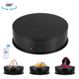 PULUZ 15cm Adjusting Speed Rotating Turntable Display Stand, Load: 3kg(Black) -  by PULUZ | Online Shopping South Africa | PMC TechLife | Buy Now Pay Later Mobicred