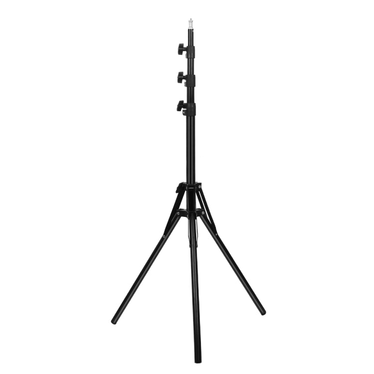 PULUZ Reverse Foldable 4 Sections 1.8m Height Tripod Mount Holder for Vlogging Video Light  Live Broadcast Kits(Black)