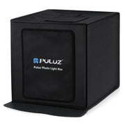PULUZ Photo Studio Light Box Portable 60 x 60 x 60 cm Light Tent LED 5500K White Light Dimmable Mini 36W Photography Studio Tent Kit with 6 Removable Backdrops (Black Orange White Green Blue Red)(EU Plug)