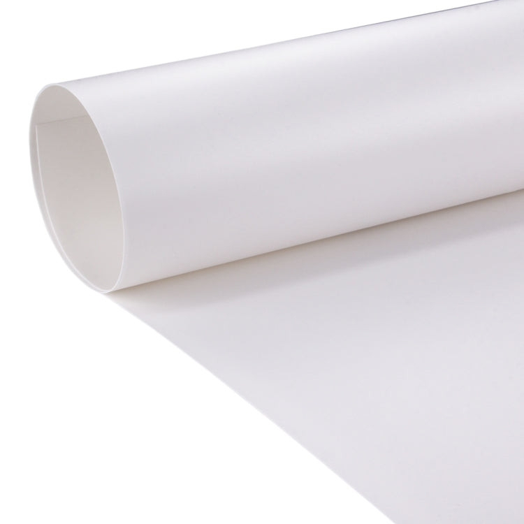 PULUZ Photography Background PVC Paper Kits for Studio Tent Box, Size: 156cm x 80cm(White)