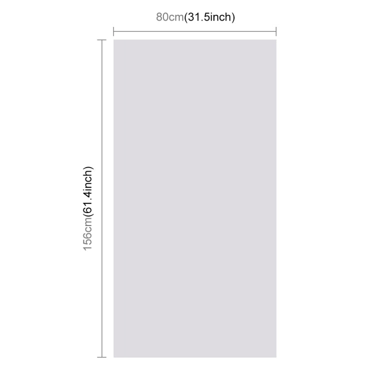 PULUZ Photography Background PVC Paper Kits for Studio Tent Box, Size: 156cm x 80cm(White)