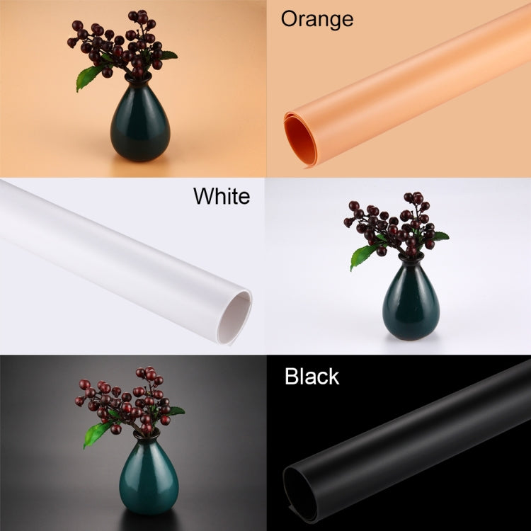 PULUZ Photography Background PVC Paper Kits for Studio Tent Box, Size: 156cm x 80cm(White)