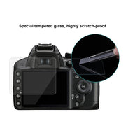 PULUZ 2.5D 9H Tempered Glass Film for Nikon D3200, Compatible with D3100 /  D3300 / D3400 / AW130S / W300, Canon SX410 / SX400 / SX430 / SX510 / SX500 / SX530 / SX170, Pentax K50 / K30 / K5 / K7 / K-01 / Samsung WB10