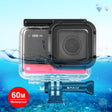 PULUZ 60m Underwater Depth Diving Case Waterproof Camera Housing for Insta360 One RS 4K Edition(Transparent) - Case & Bags by PULUZ | Online Shopping South Africa | PMC TechLife | Buy Now Pay Later Mobicred