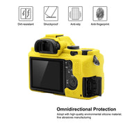 PULUZ Soft Silicone Protective Case for Sony ILCE-7MII / 7SMII / 7RMII(Yellow)