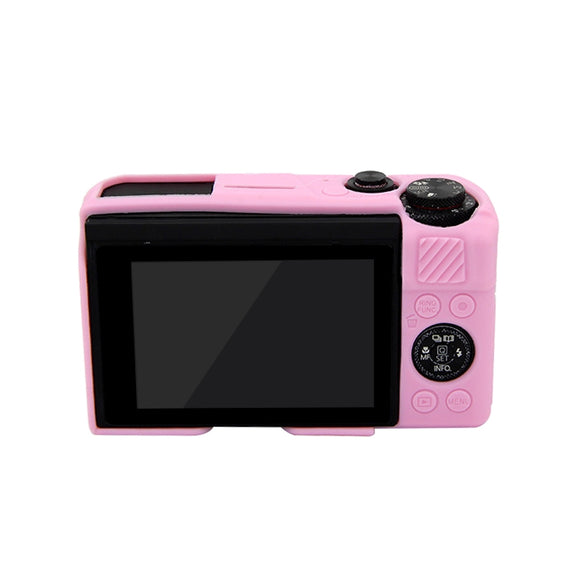 PULUZ Soft Silicone Protective Case for Canon EOS G7 X Mark II(Pink)