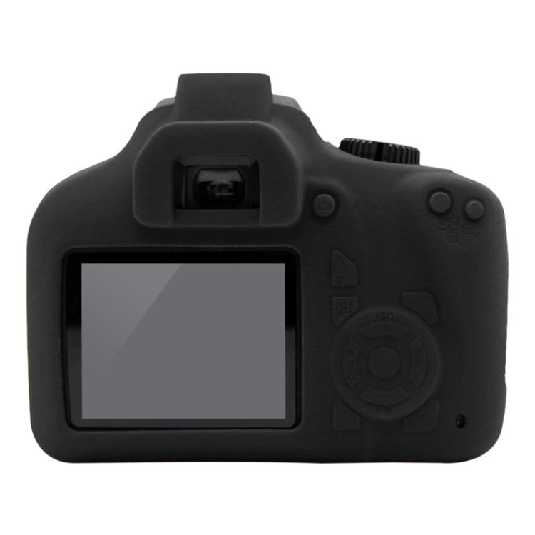 PULUZ Soft Silicone Protective Case for Canon EOS 3000D / 4000D(Black)