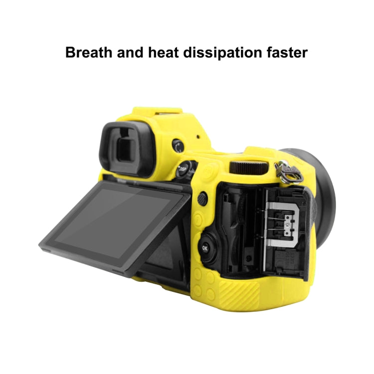 PULUZ Soft Silicone Protective Case for Nikon Z6 II(Yellow)