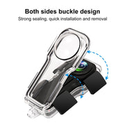 For Insta360 One RS 1-Inch 360 Edition PULUZ 40m Underwater Water-resistant Housing Case