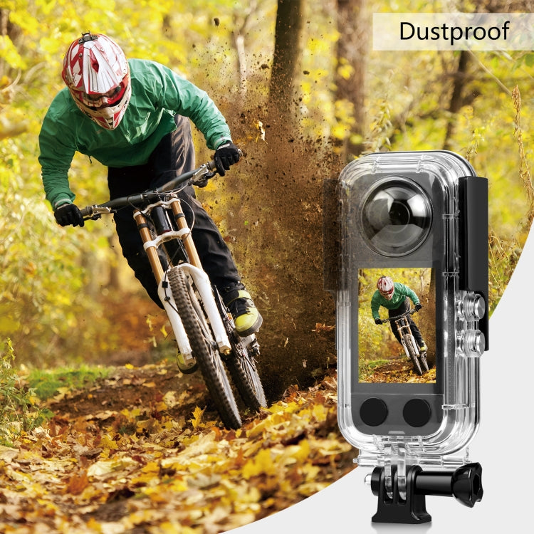 For Insta360 X3 PULUZ 30m Underwater Water-resistant Housing Case