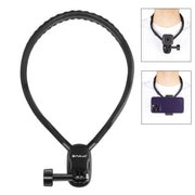 PULUZ Lazy Neck Bracket POV View Mount for GoPro Action Cameras (Black)