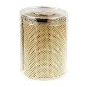 PU Leather Steering Wheel Cover With Needle and Thread, Size: 54x10.5cm (Beige)