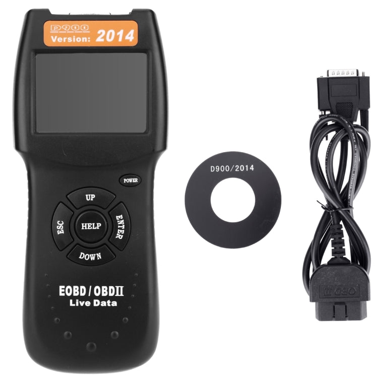 D900 CANBUS OBDII Live PCM Data Code Reader 2012 Ve(Black)
