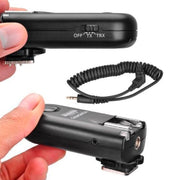2 PCS YONGNUO RF603N II FSK 2.4GHz Wireless Flash Trigger with N1 Shutter Connecting Cable