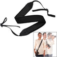 Sturdy SBR Digital Camera Strap(Black) - Camera Strap by PMC TechLife | Online Shopping South Africa | PMC TechLife | Buy Now Pay Later Mobicred
