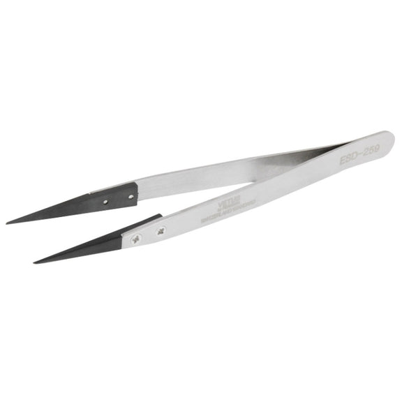 9 in 1 Replaceable Anti-Static Tweezers with Cross Screwdriver