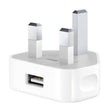 5V / 1A UK Plug USB Charger(White) - USB Charger by PMC TechLife | Online Shopping South Africa | PMC TechLife
