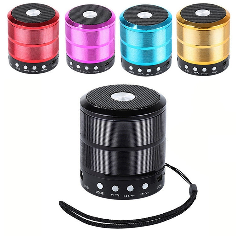 S28 Metal Mobile Bluetooth Stereo Portable Speaker with Hands-free Call Function(Black)