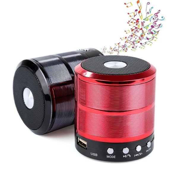 S28 Metal Mobile Bluetooth Stereo Portable Speaker with Hands-free Call Function(Silver)