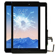 Controller Button + Home Key Button PCB Membrane Flex Cable + Touch Panel Installation Adhesive, Touch Panel for iPad Air / iPad 5(Black) - free shipping - PMC TechLife - Order now!