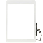 Controller Button + Home Key Button PCB Membrane Flex Cable + Touch Panel Installation Adhesive, Touch Panel for iPad Air / iPad 5(White)