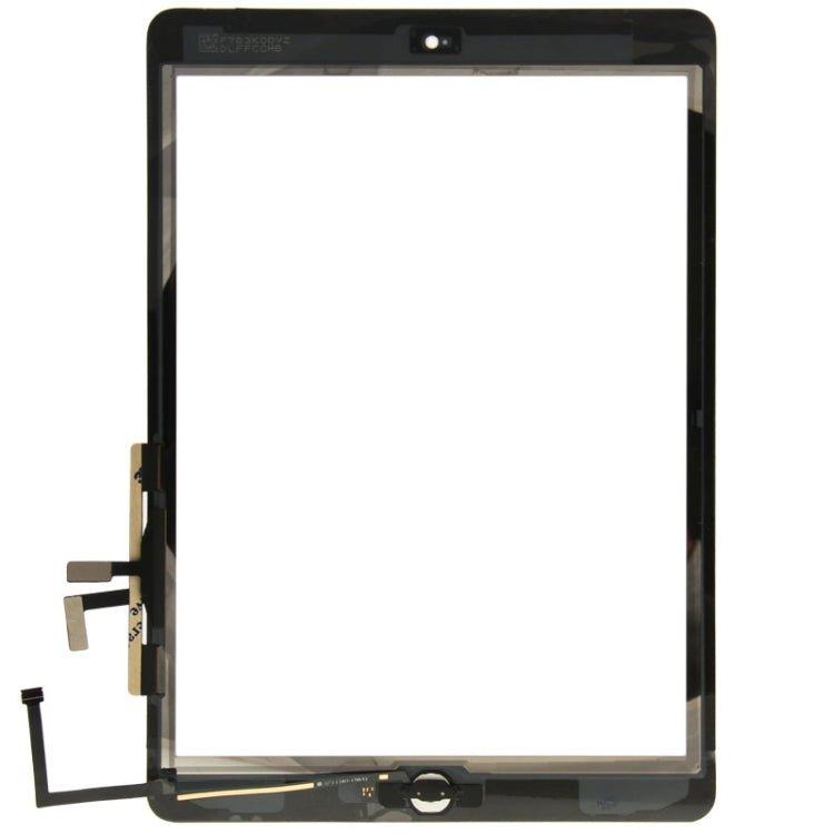 Controller Button + Home Key Button PCB Membrane Flex Cable + Touch Panel Installation Adhesive, Touch Panel for iPad Air / iPad 5(White)