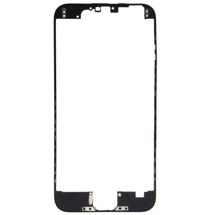 Front LCD Screen Bezel Frame for iPhone 6(Black)