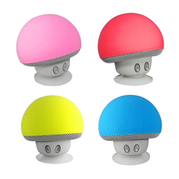 Mushroom Shape Bluetooth Speaker with Suction Holder(Green)